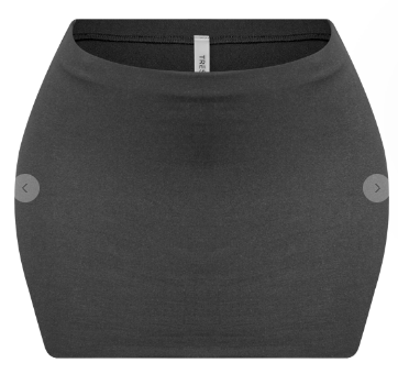 Basic Solid Micro Mini Skirt